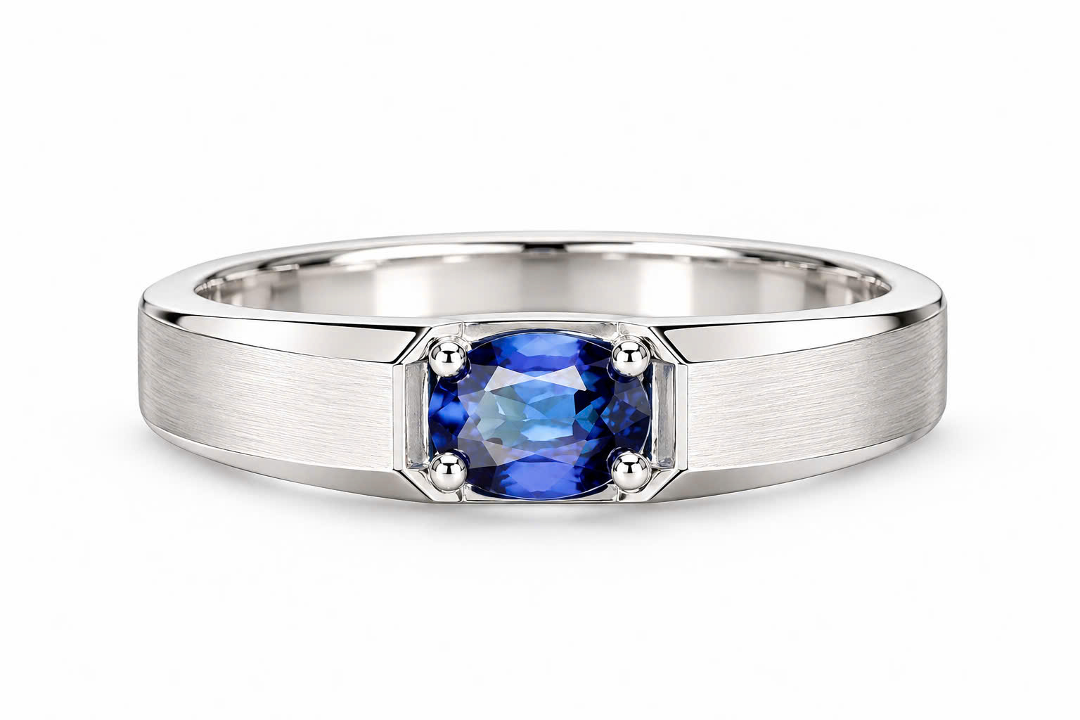 Nhẫn TQJN2309SA AUW 416 0,375 gram đá Sapphire